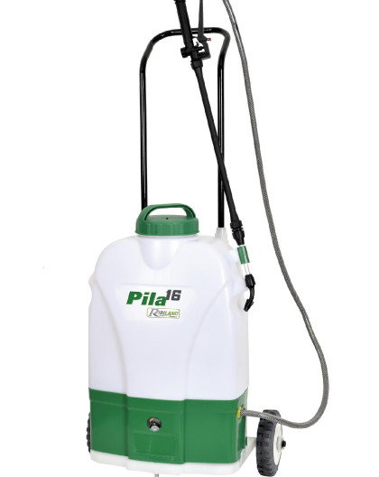 PULVERISATEUR 16L A BATTERIE A DOS ET SUR ROUES ""PILA16""