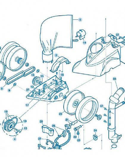 Polaris 360 - Num 11 - Vis socle de base Polaris