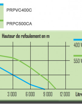 Pompe vide cave avec flotteur - 550W