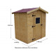 Abri de jardin bois panneaux 16mm EDEN 16 - 2.46 m2 de 1,9 x 1,9m Option Montage a domicile possible