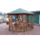 Gloriette Kiosque STRAUSS de 9.6 m2 Option Montage a domicile possible