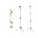 Douche de jardin télescopique à pique et trépied, tete orientable
