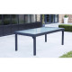 Table de jardin Modulo Grise 8-12 pers. 72x100x200/extensible 320cm