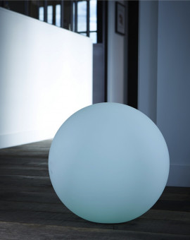 Boule LED Lumineuse Ronde Blanche Diam 40cm