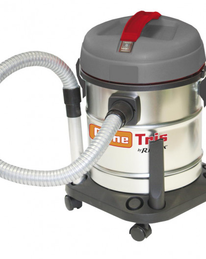 ASPI CENDRES/LIQUIDE/POUSSIERE /SOUFFLERIE 1200W/25L ROULLETT