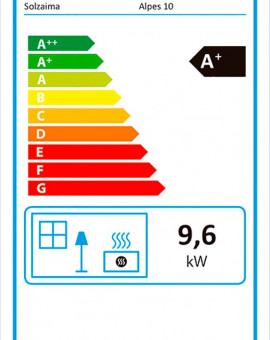 Poële Granulés Alpes 10KW Porte Verre