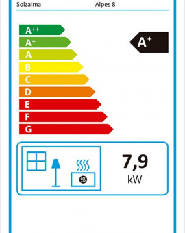 Poêle Granulés Alpes 8Kw 