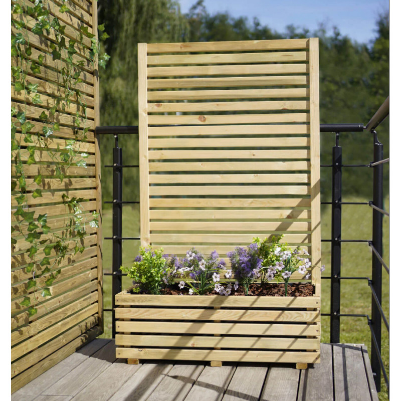 Abri de jardin en bois, 3.08m2 et 1.95x1.95m