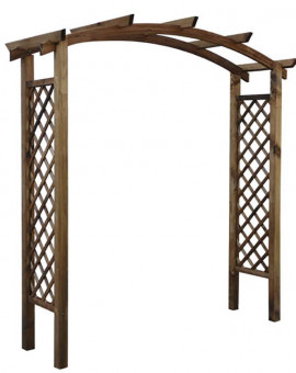 Pergola AKEBIA bois marron