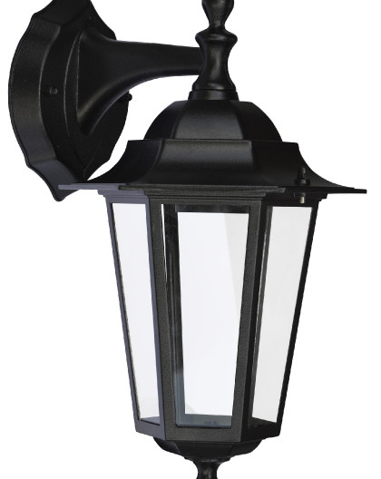 APPLIQUE DESCENDANTE E27 60W - NOIR