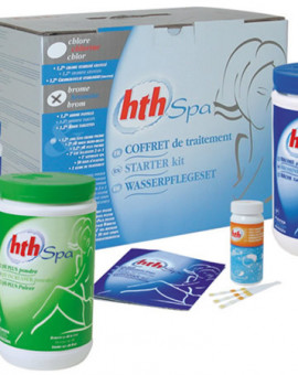 Pour Spa au Brome Kit HTH Complet de traitement (environ 3-4mois)