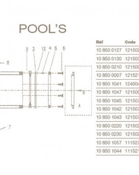 Clapet de Réglage de Débit Skimmer POOLS