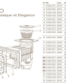 Collerette Ronde Skimmer WELTICO