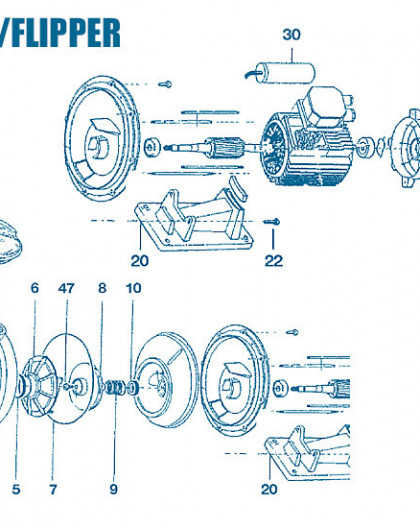 Pompe EuroFlip - Flipper - Num 4 - Corps de pompe