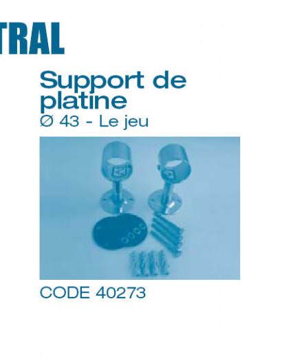 Echelle - Support de Platine