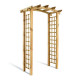 Pergola double en arc Kiwano