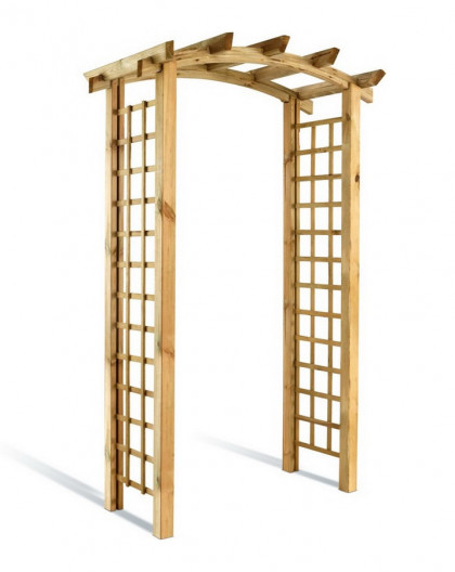 Pergola double en arc Kiwano