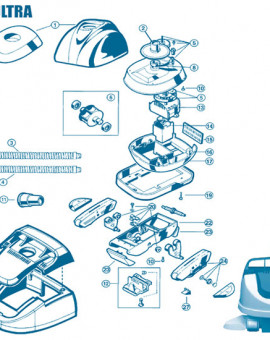 Pool Vac Ultra - Num 5 - Kit engrenage