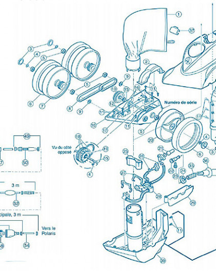 Polaris 380 - Num 4 - Clip de roue inox