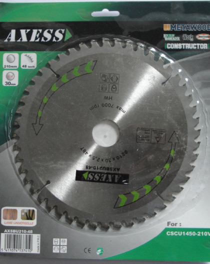 Lame Universelle 210Mm-48Dents