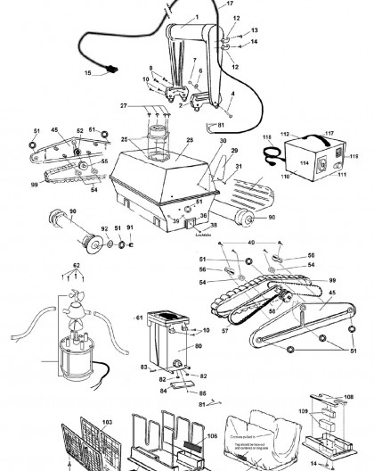 flotteur mousse plastique avec vis pour turbo bot, sur image num 108