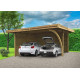 CARPORT COMBINATION 5064X6064 Traité autoclave